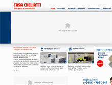 Tablet Screenshot of cheliatti.com